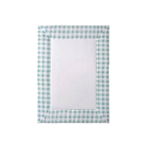 Schardt Krabbeldecke Vichy Mint 100x135 Cm Kuschelige Unterlage Zum Spielen 1 Schardt Krabbeldecke Vichy Mint 100x135 Cm Kuschelige Unterlage Zum Spielen