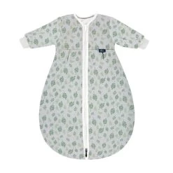 Alvi Kugelschlafsack Mäxchen Thermo BIO Mit Arm Drifting Leaves - Größe 70-110 Cm Wählbar
