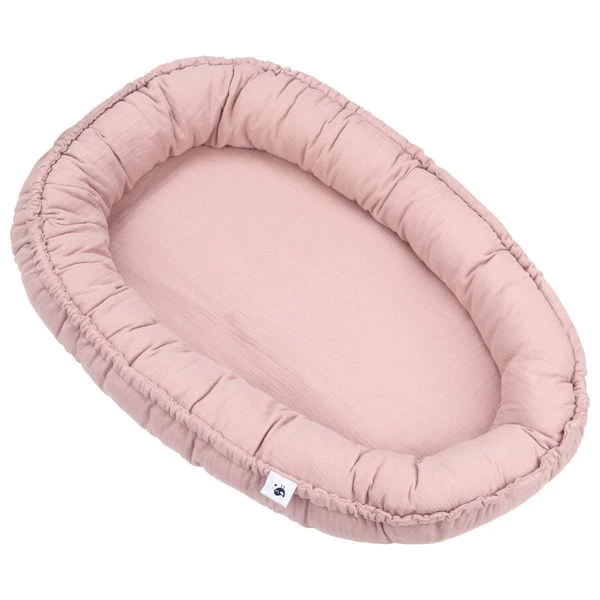 Zöllner Kuschelnest Nido Dusty Rose Baumwoll-Jersey 1 Zöllner Kuschelnest Nido Dusty Rose Baumwoll-Jersey