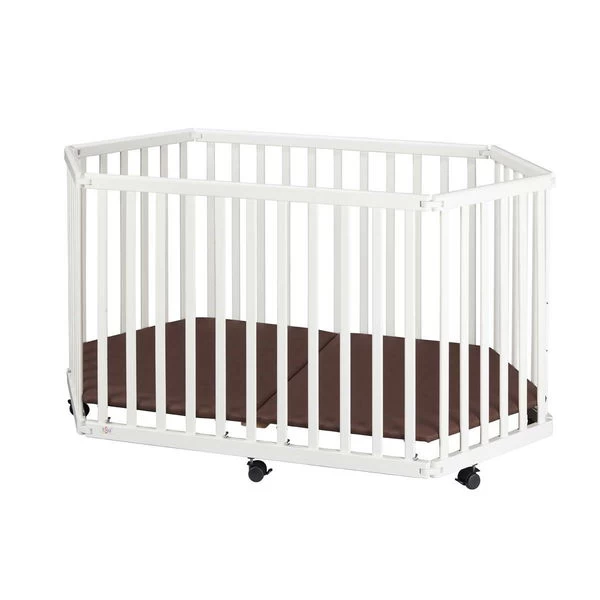 TiSsi Laufgitter Aus Massiv Buche Weiß Platzsparend Faltbar 1 TiSsi Laufgitter Aus Massiv Buche Weiß Platzsparend Faltbar