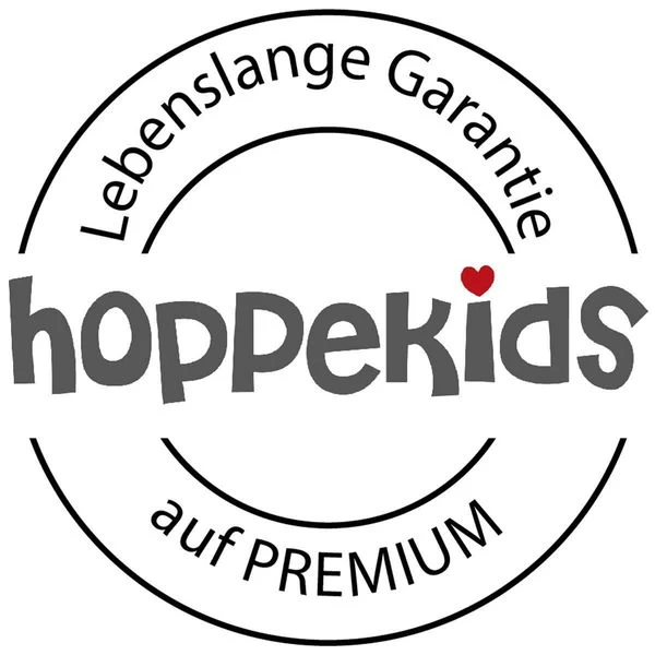 Hoppekids Halbhohes Bett ECO Luxury 90x200 Cm Mit Gerader Leiter & Absturzsicherung 2 Hoppekids Halbhohes Bett ECO Luxury 90x200 Cm Mit Gerader Leiter & Absturzsicherung – Bild 2