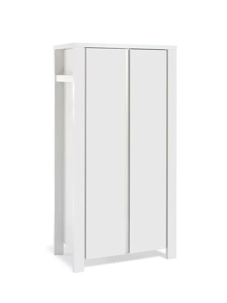 Schardt Milano Weiss Kleiderschrank 2 Türen Dekor Weiß/MDF Weiß 1 Schardt Milano Weiss Kleiderschrank 2 Türen Dekor Weiß/MDF Weiß