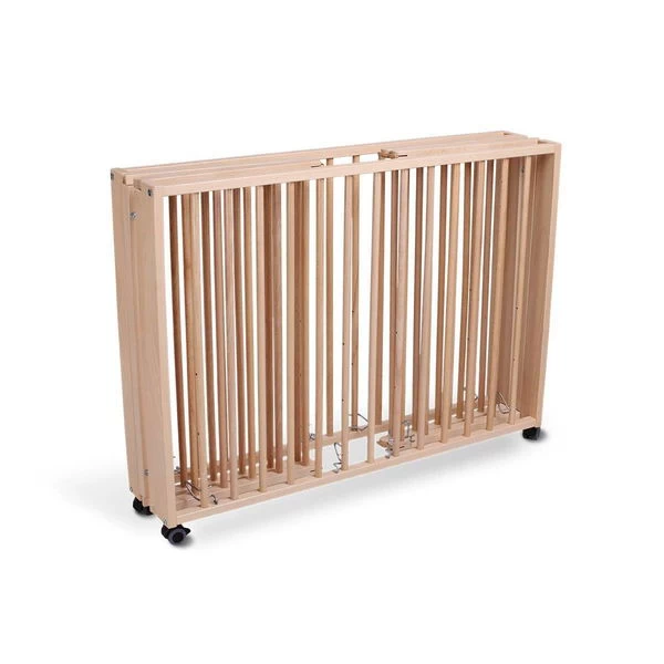 TiSsi Moritz Laufgitter Aus Massiv Buche Natur Platzsparend Faltbar Mit Rollen 2 TiSsi Moritz Laufgitter Aus Massiv Buche Natur Platzsparend Faltbar Mit Rollen – Bild 2