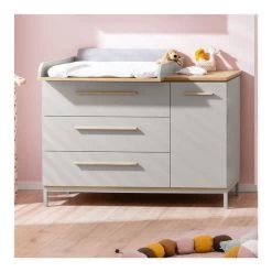 Paidi Benne Kinderzimmer Schrank 3T & WIKO Breit Kieselgrau/Eiche-Montana - Zum Aktionspreis -Baby Welt Verkauf paidi benne wiko breit gr 5