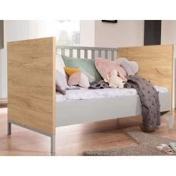 Paidi Benne Sparset Babybett & Wickelkommode Kieselgrau/Eiche-Montana - Gratis Lieferung -Baby Welt Verkauf paidi bennemilieubabykindersofa gr 5