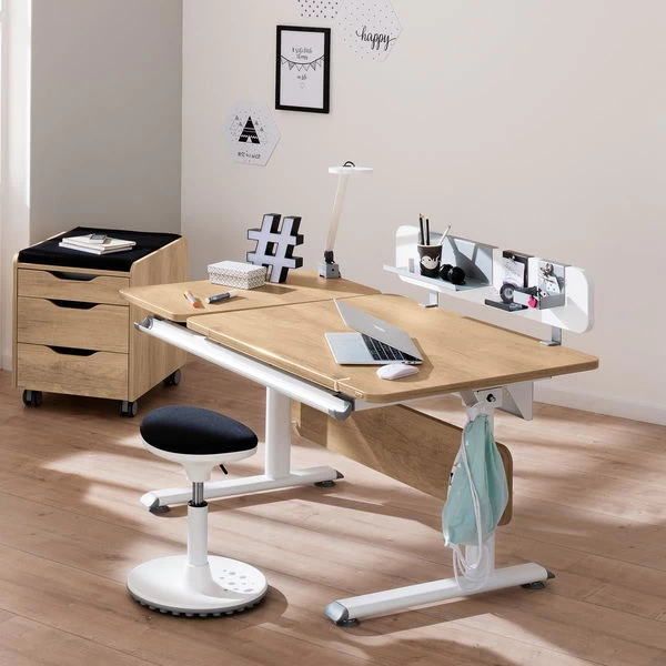 Paidi Rollcontainer 3S Eiche-Nebraska Für Schreibtisch Diego - 3 Schubkästen 2 Paidi Rollcontainer 3S Eiche-Nebraska Für Schreibtisch Diego - 3 Schubkästen – Bild 2