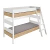 Paidi Kira Etagenbett 160 Cm Eiche-Nebraska 2 Schräge Leiter 90x200 Cm