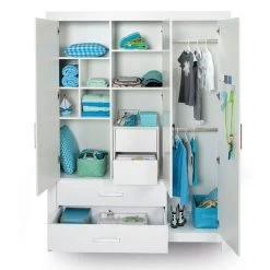 Paidi Lotte & Fynn Sparset - Steiff By PAIDI Babybett & Wickelkommode - Kreideweiß/Eiche Massiv -Baby Welt Verkauf paidi schrankzubehoer 8