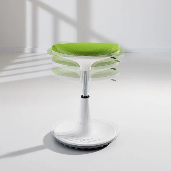 Paidi Speedy Sitzhocker Grau/weiß Sitzhöhe Stufenlos Einstellbar 2 Paidi Speedy Sitzhocker Grau/weiß Sitzhöhe Stufenlos Einstellbar – Bild 2