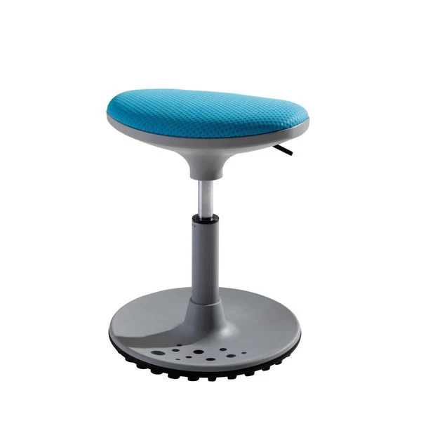 Paidi Speedy Sitzhocker Azurblau/grau Sitzhöhe Stufenlos Einstellbar 1 Paidi Speedy Sitzhocker Azurblau/grau Sitzhöhe Stufenlos Einstellbar