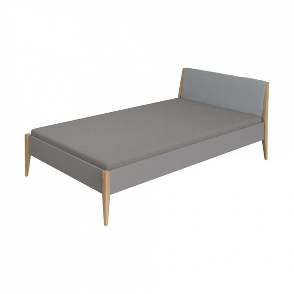 Paidi Sten Traumliege Eiche/grau - Gepolstert Aschblau 140x200 Cm 1 Paidi Sten Traumliege Eiche/grau - Gepolstert Aschblau 140x200 Cm