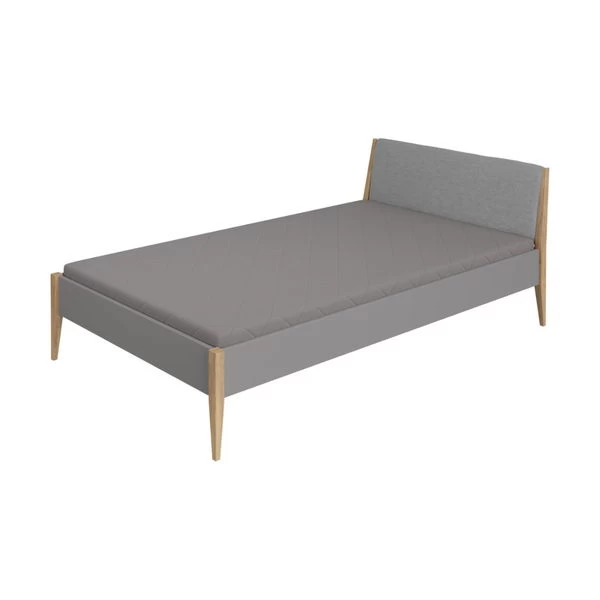 Paidi Sten Traumliege Eiche/grau - Gepolstert Steingrau 90x200 Cm 1 Paidi Sten Traumliege Eiche/grau - Gepolstert Steingrau 90x200 Cm