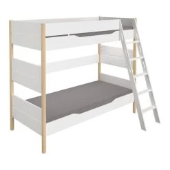 Paidi Ylvie Etagenbett 180 Cm Bettpfosten Birke Schräge Leiter 120x200 Cm