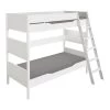 Paidi Ylvie Etagenbett 180 Cm Bettpfosten Kreideweiß Schräge Leiter 120x200 Cm