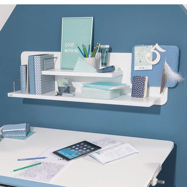 Paidi Pinnwand Hellblau Wandregal 1 Paidi Pinnwand Hellblau Wandregal