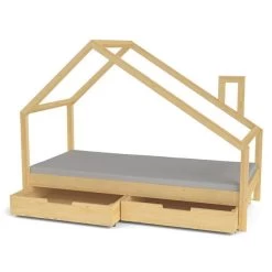 Nature Kid Milo Hausbett Natur Mit Giebeldach Liegefläche 90 X 200 7 Nature Kid Milo Hausbett Natur Mit Giebeldach Liegefläche 90 X 200 -Baby Welt Verkauf ravenna kiefer natur bettkasten f gr