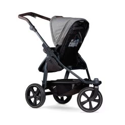 Tfk Mono 2 Kombi Kinderwagen Premium Grau Mit Luftkammer Radset -Baby Welt Verkauf rs1907 t m2 ke 415 8 lpr
