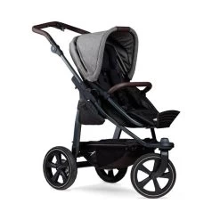 Tfk Mono 2 Kombi Kinderwagen Premium Grau Mit Luftkammer Radset -Baby Welt Verkauf rs1913 t m2 ke 415 14 lpr
