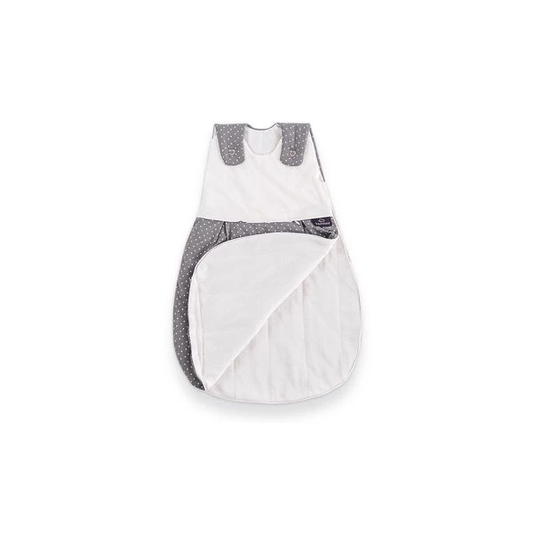 Träumeland Babyschlafsack-Set Pünktchen Grau 2 Träumeland Babyschlafsack-Set Pünktchen Grau – Bild 2