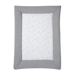 Schardt Krabbeldecke Sternchen Grau 100x135 Cm Kuschelige Unterlage Zum Spielen