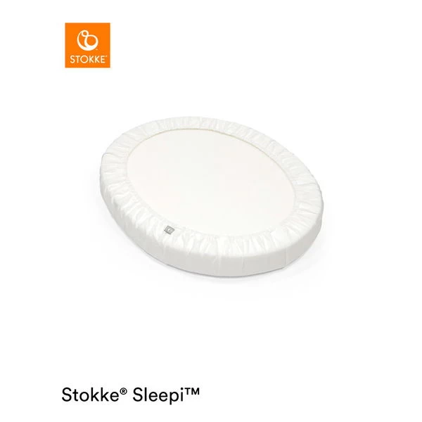 Stokke® Sleepi™ Mini Spannbettlaken V3 White 2 Stokke® Sleepi™ Mini Spannbettlaken V3 White – Bild 2