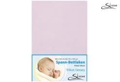 Jersey-Spannlaken Rosa 40/90 Zum Aktionspreis Farbe Rosa