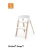 Stokke® Steps™ Hochstuhl Weiß Buchenholz Natur Mit Vielen Variationsmöglichkeiten