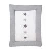 Schardt Krabbeldecke Stern Grau 100x135 Cm Mit Stickerei