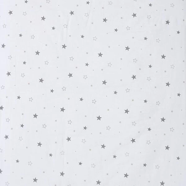 Schardt Solitär 6-Eck Laufgitter Kiefer Weiß Mit Folie Sternchen Grau 3 Schardt Solitär 6-Eck Laufgitter Kiefer Weiß Mit Folie Sternchen Grau – Bild 3