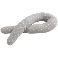 Träumeland Kuschelnest 170 Cm Anthrazit Mit Weißen Sternen