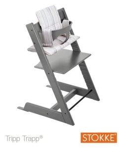 Stokke® Tripp Trapp® Baby Set™ & Kissen Storm Grey