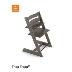 Stokke® Tripp Trapp® Hochstuhl Hazy Grey Neuestes Modell